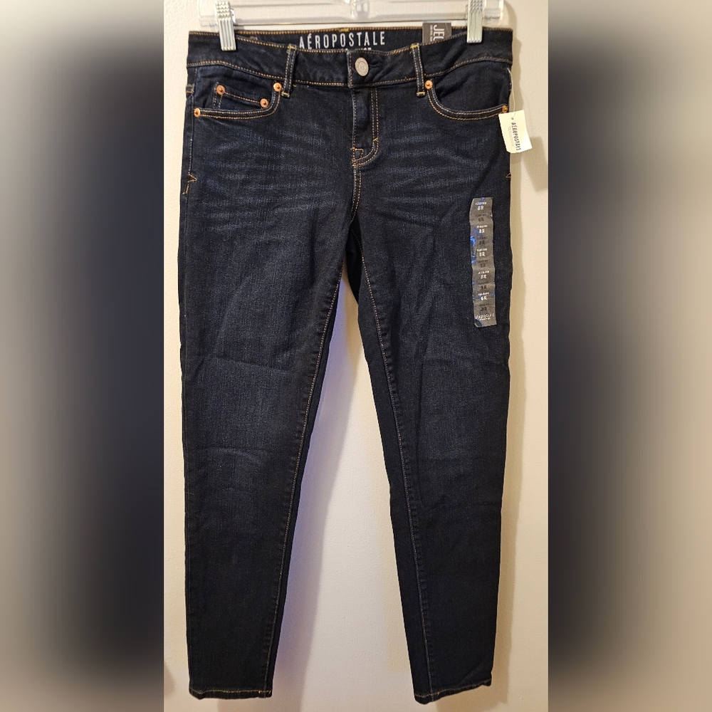 Aeropostale Low Rise Jegging Blue Women's Size 8 R. NWT